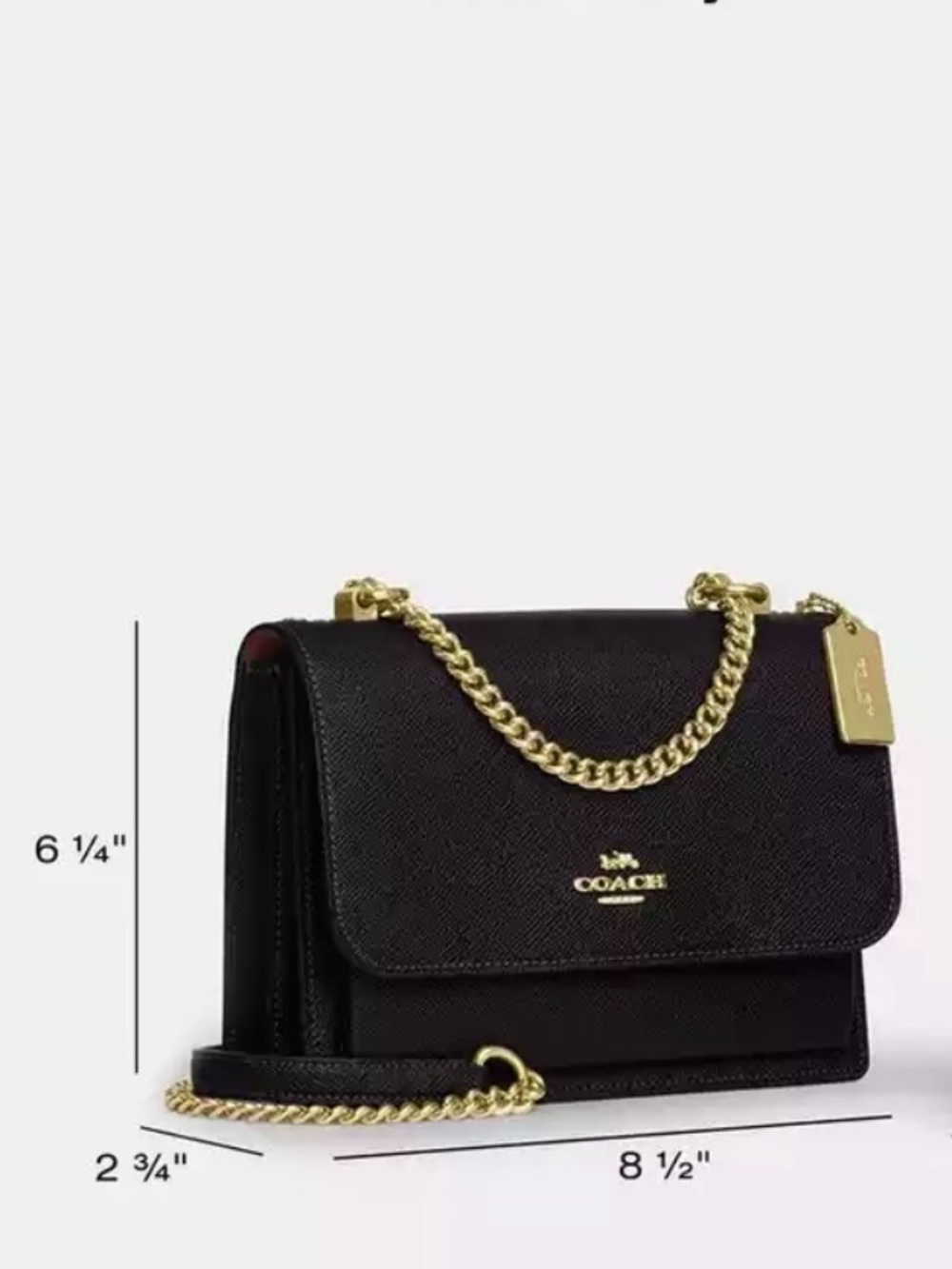 Coach Klare Crossbody Bag In Signature Canvas - Sand /Taupe/ Silver - Picture 13 of 13